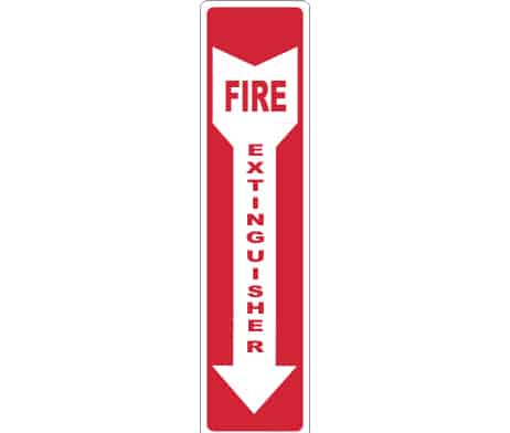 Fire Extinguisher sign F1408
