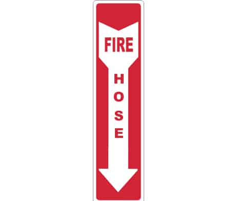 Fire Hose sign F1428