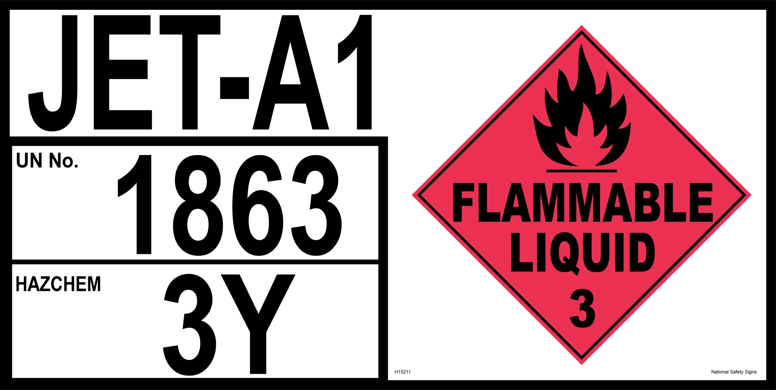 JET-A1 Storage Panel H15211