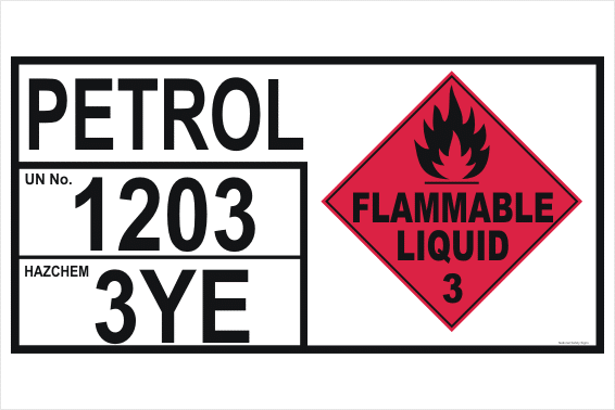 Petrol Emergency Information Panel