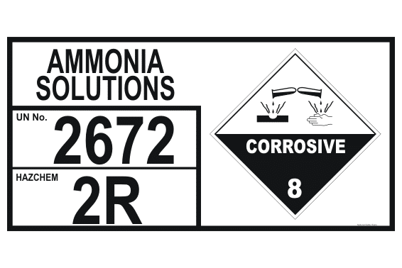 Ammonia Solutions storage EIP
