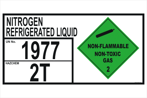 Nitrogen Refrigerated Liquid Storage panel