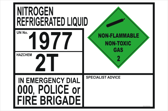 Nitrogen Refrigerated Liquid Transport Panel
