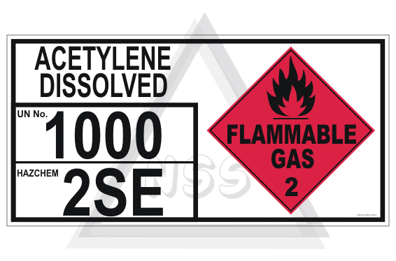 Acetylene Dissolved Storage Panel