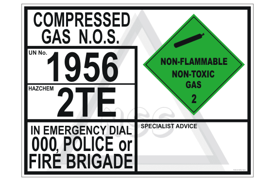 Compressed Gas NOS transport panel