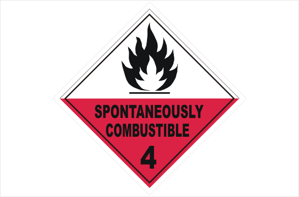 Spontaneously Combustible