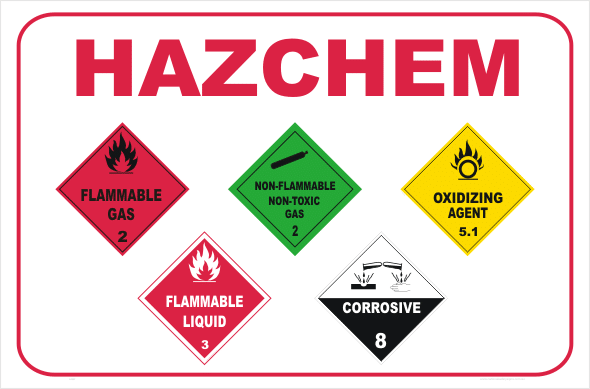 HazChem advice