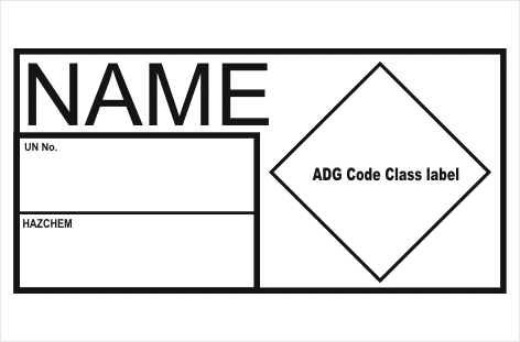 Dangerous Goods Emergency Information Panel