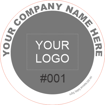 Create your own Hard Hat sticker HH 005