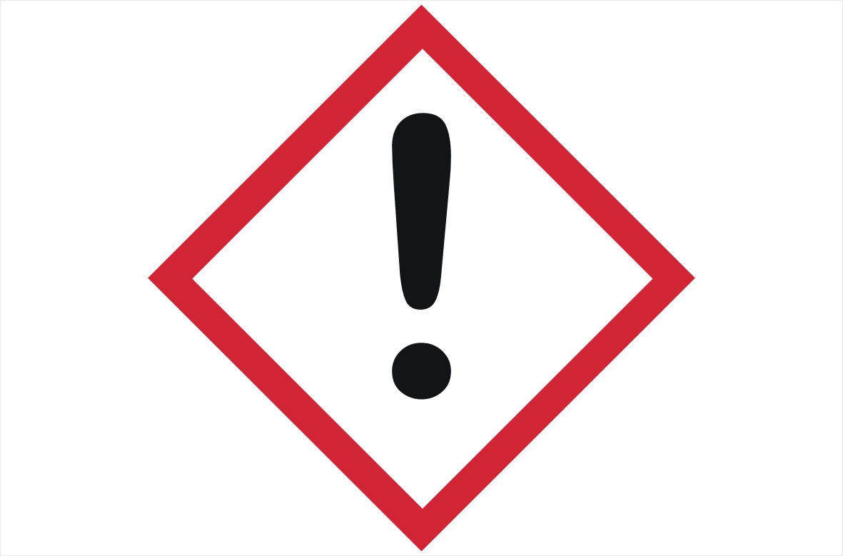 GHS07 Acute Toxicity Skin Label