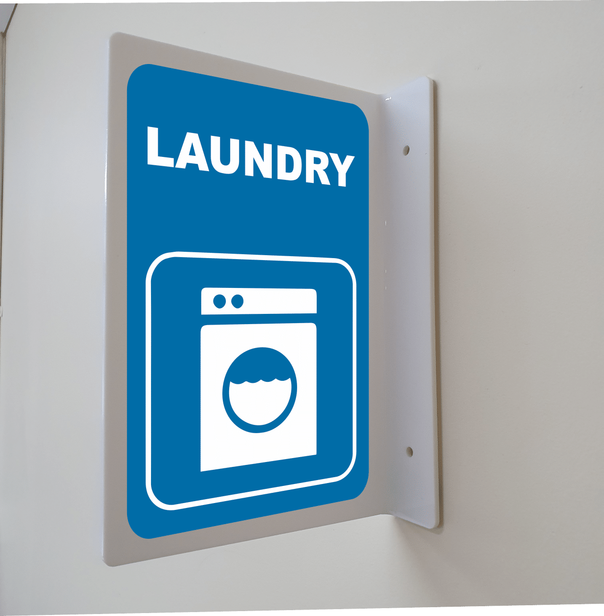 Laundry Projection Wall Sign IN16313
