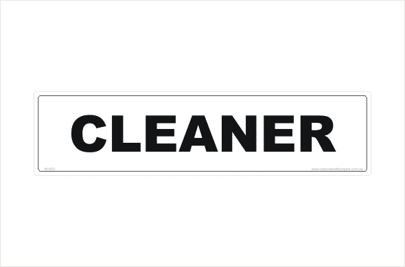 Cleaner