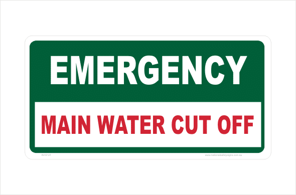 Main Water Cut Off