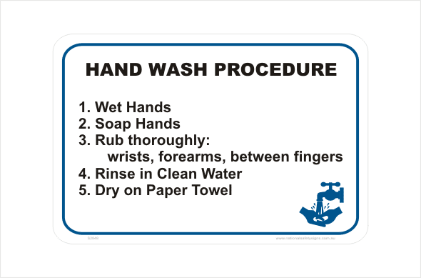 Hand Wash Procedure