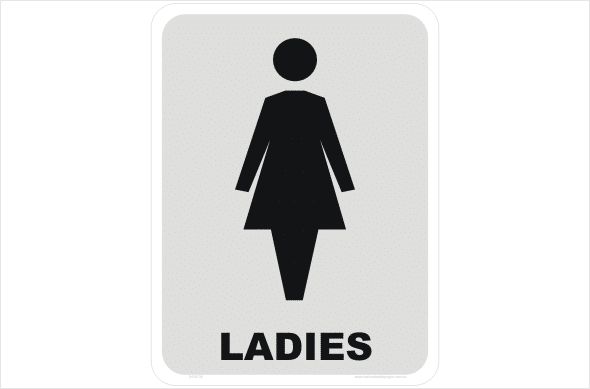 ladies toilet