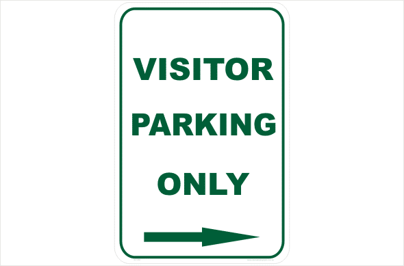 Visitor Parking Signs