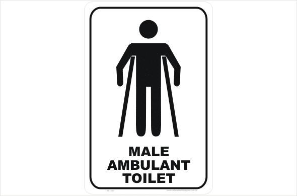Male Ambulant Toilet