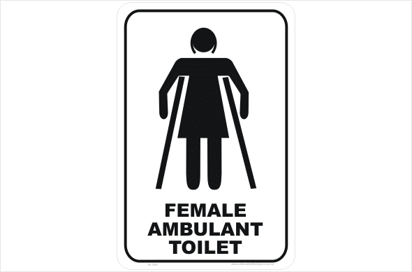 Female Ambulant Toilet