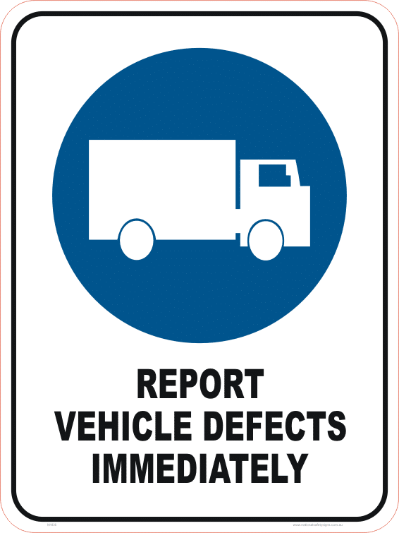 Report Vehicle Defects M18112