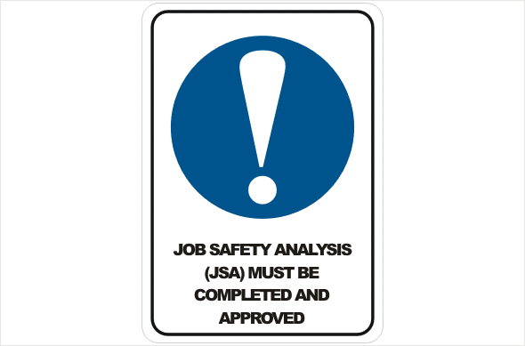 JSA Must be Completed