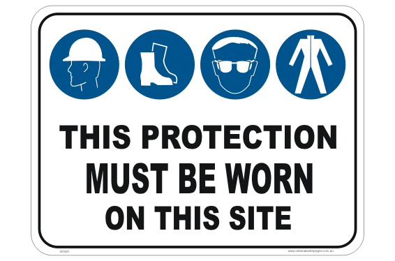 This Protection Must be Worn M1831