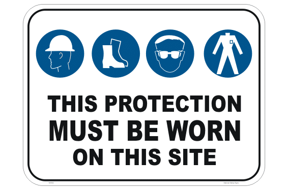 This Protection Must be Worn M1832