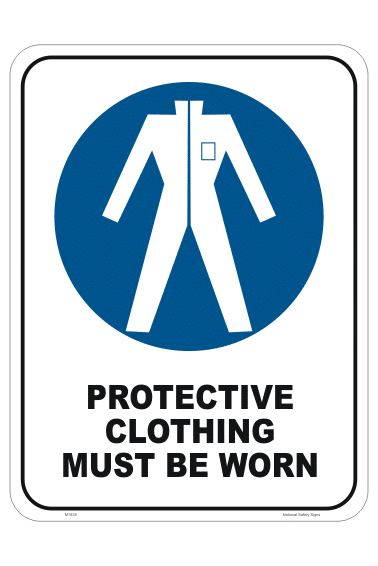 Wear Protective Clothing M1835