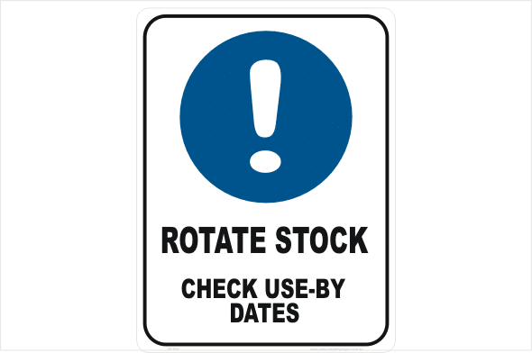 Rotate Stock check use-by dates