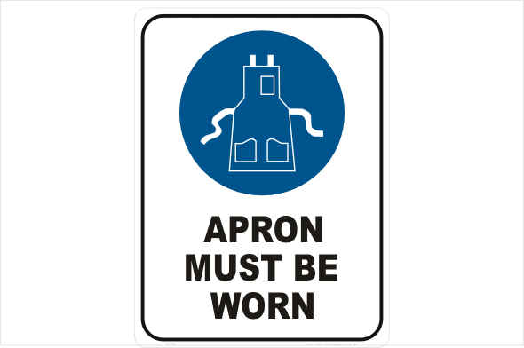 Apron Must be Worn