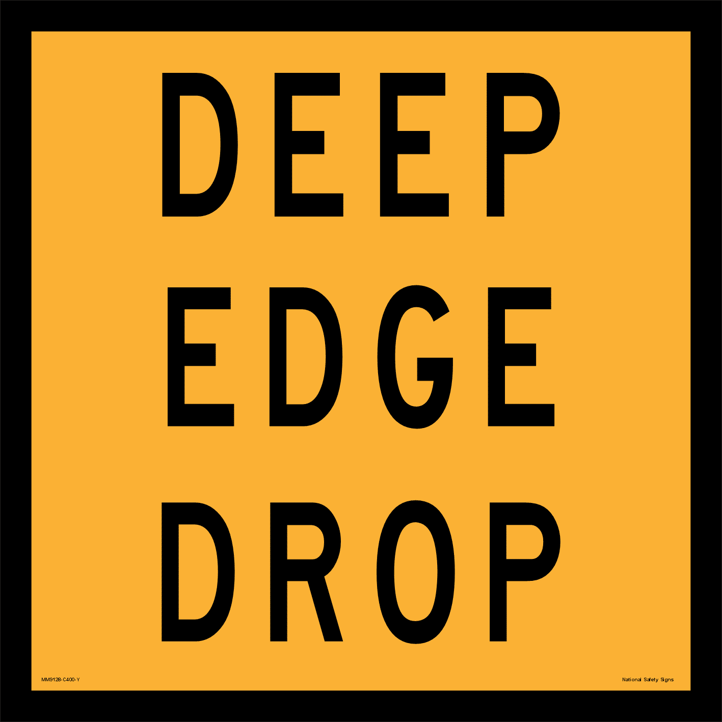 Multi Message Deep Edge Drop Sign MM9128