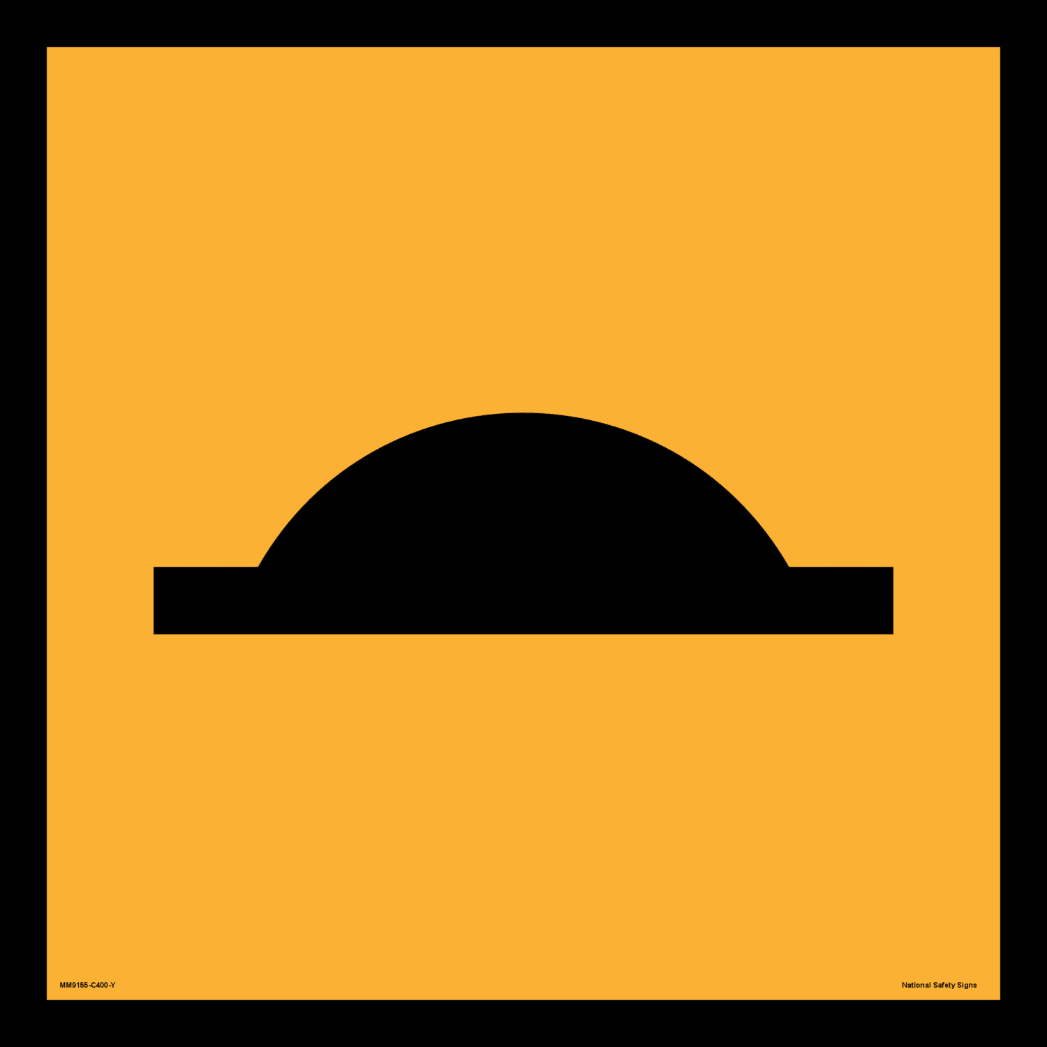 Multi Message Speed Hump Sign MM9155