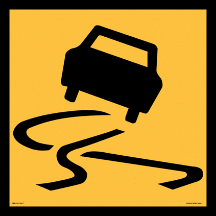 Multi Message Slippery Surface Sign MM9162