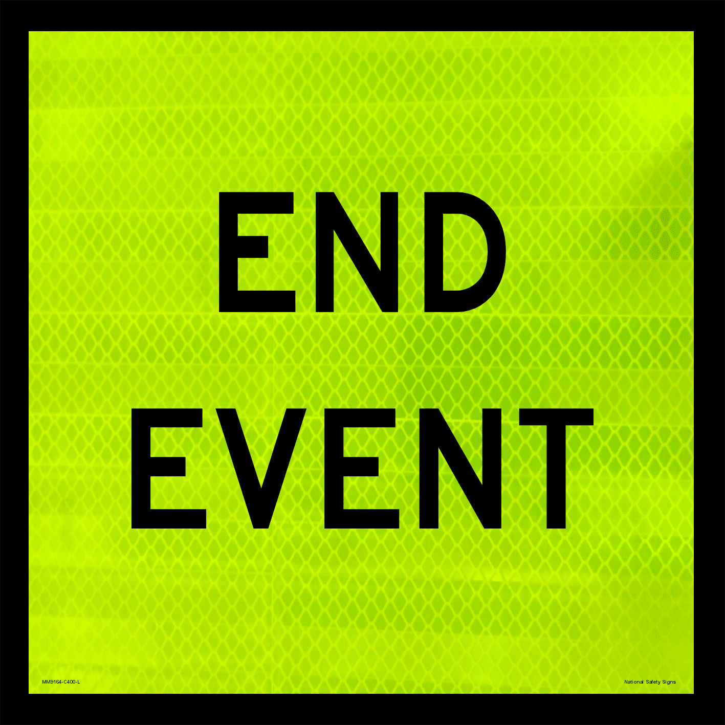 Multi Message sign End Event MM9164