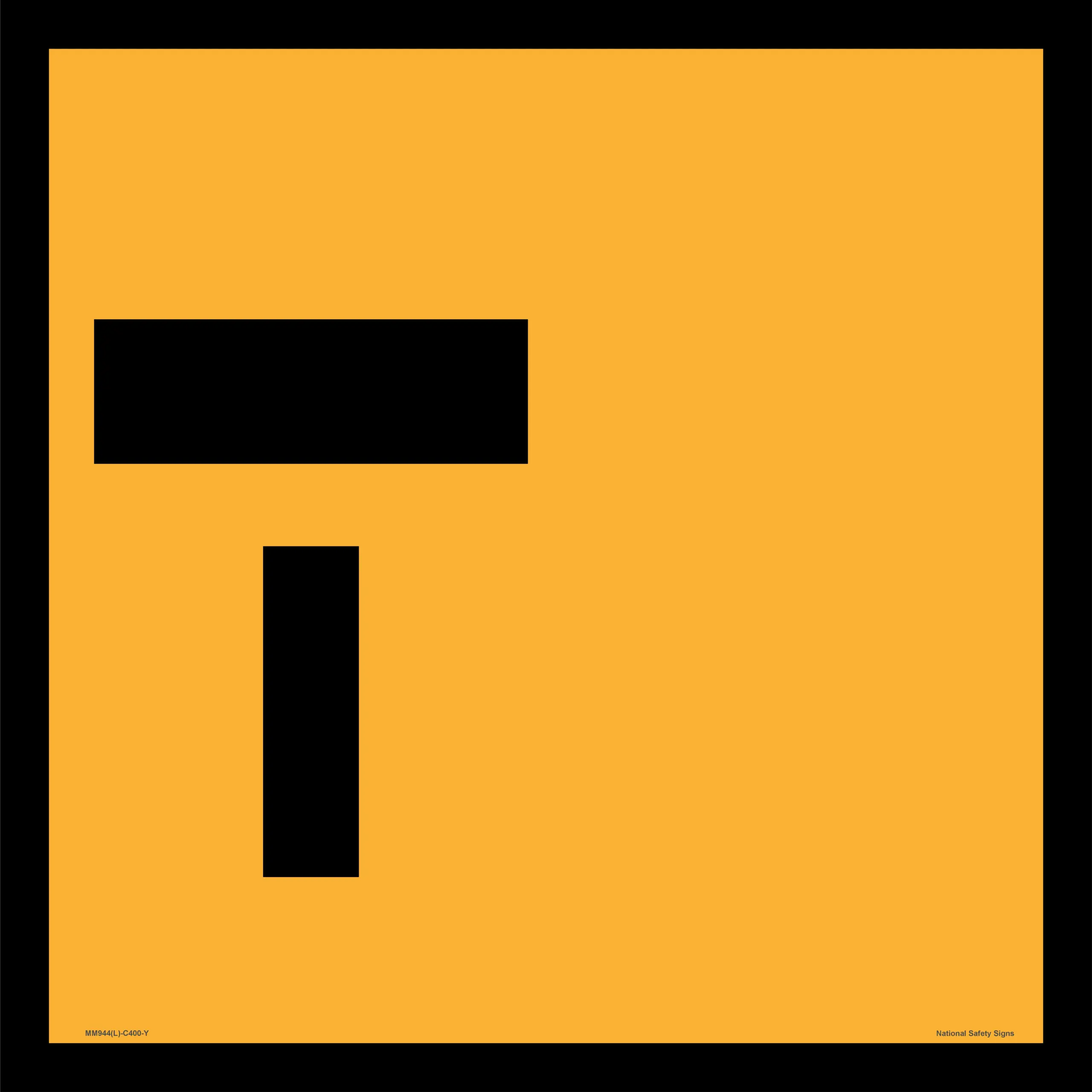 Multi Message Lane Status Sign Left Lane Closed MM944-L