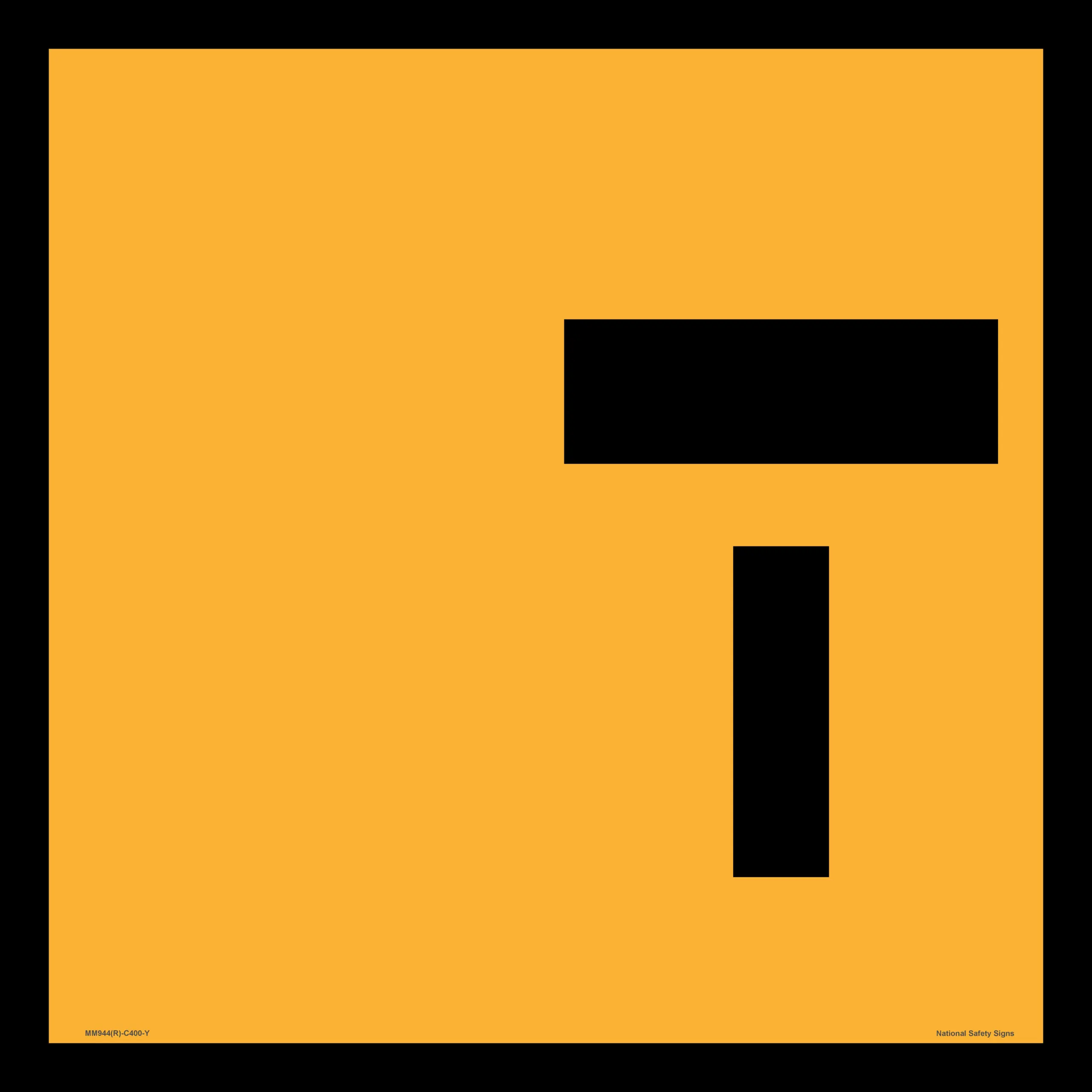 Multi Message Lane Status Sign Right Lane Closed MM944-R