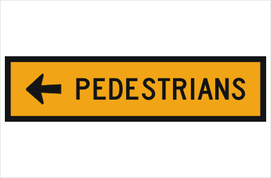 Pedestrian Sign