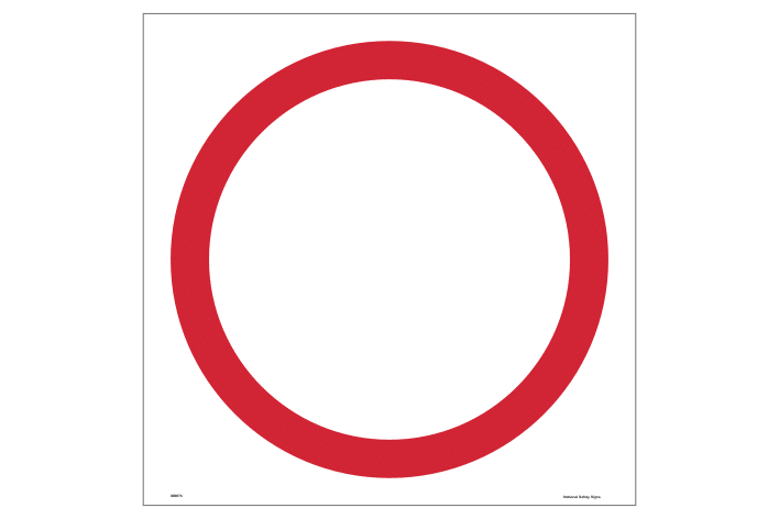 Choose Speed Limit 600mm Sign