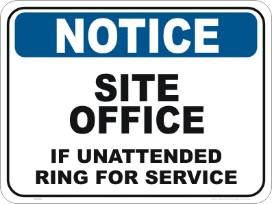 Site Office Signs
