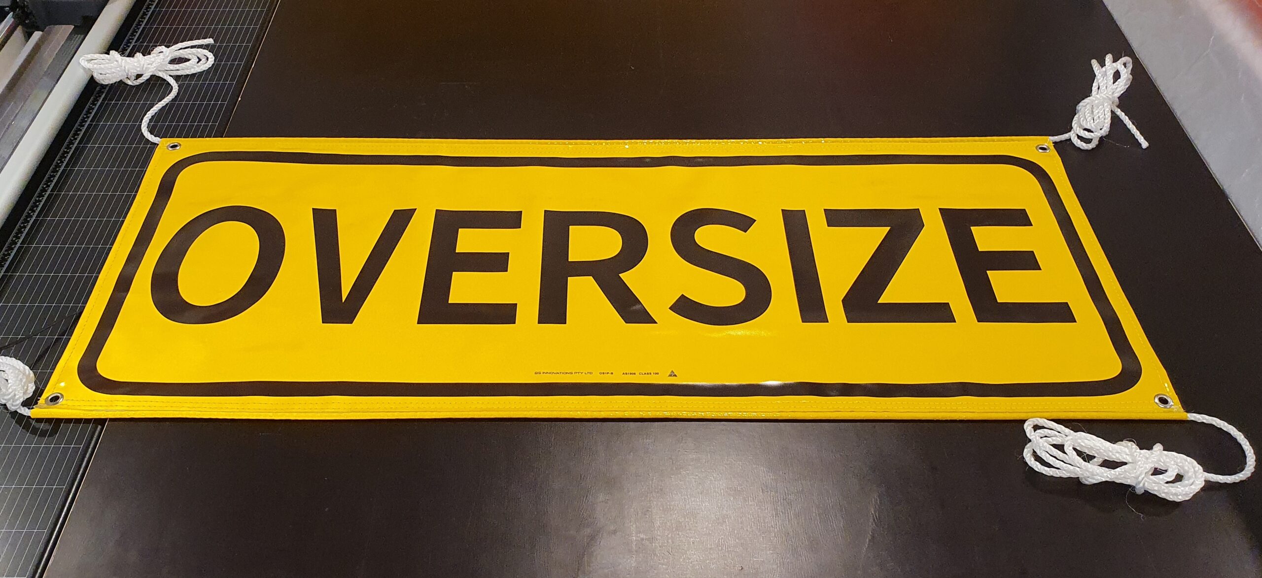 Oversize Banner Class 2 Reflective T2742