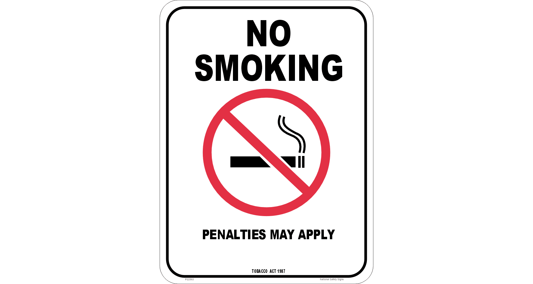 VIC No Smoking P22563