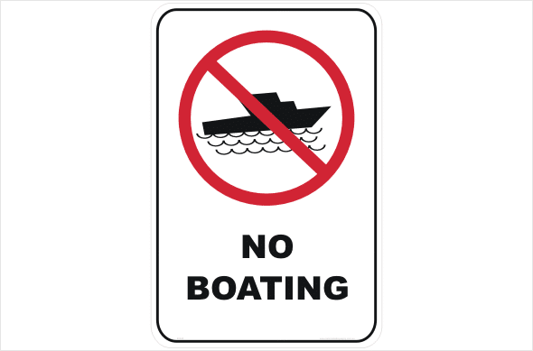 No Boating