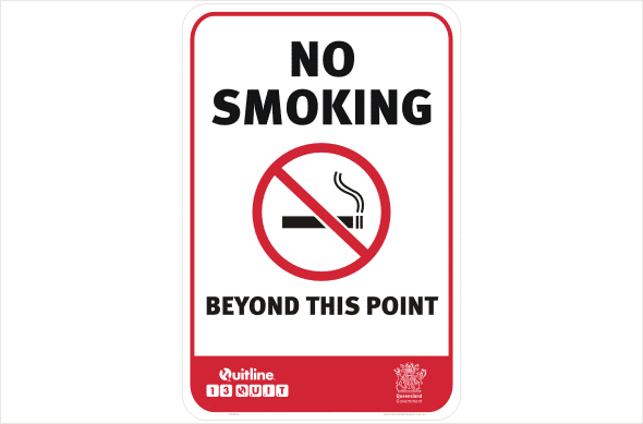 QLD Smoking Signs