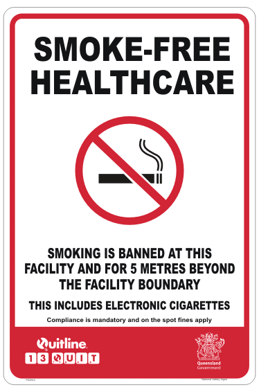 QLD Smoke-Free Healthcare P22543
