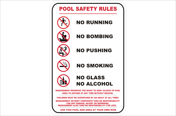 Pool Safety Rules