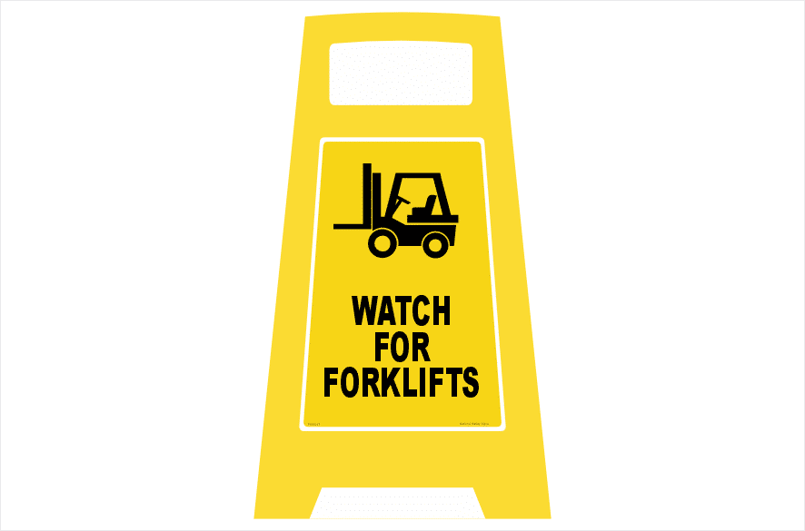 Watch for Forklifts Portable sign PB66017