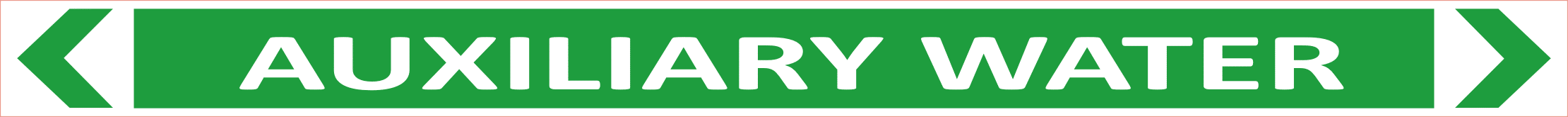 Auxiliary Water Pipe Marker PI 450102