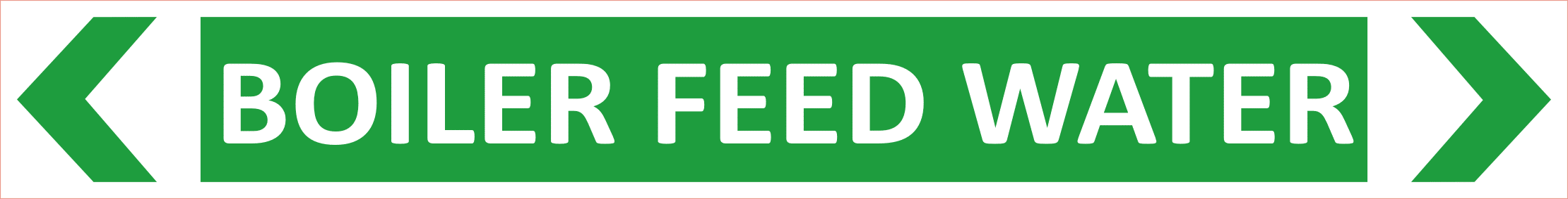 Boiler Feed Water Pipe Marker PI 450104