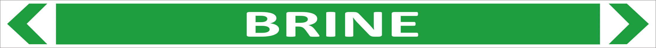 Brine Pipe Marker PI 450106