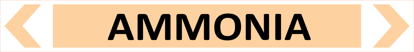 Ammonia Pipe Marker PI 450403