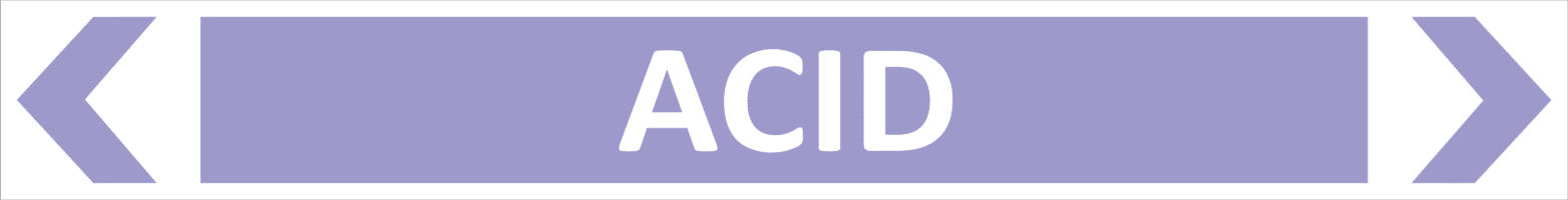 Acid Pipe Marker PI 450502